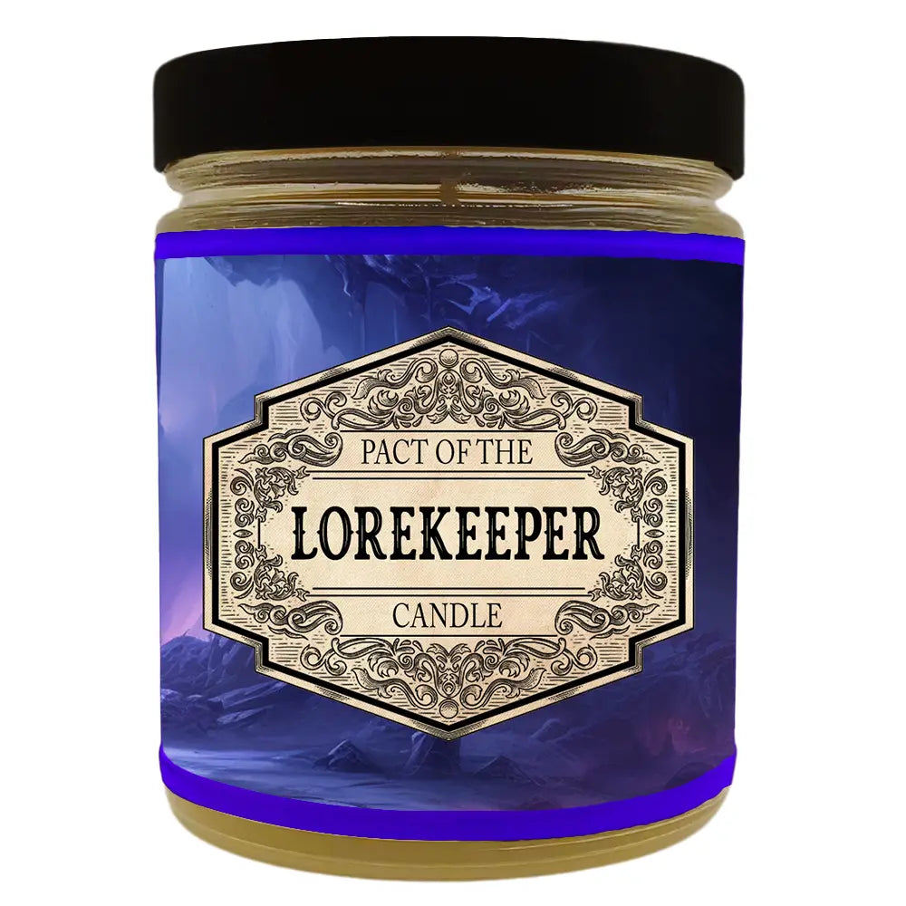 Fantasy Scents Decor > Candles HannahplaysDnD Lorekeeper Scented Candle with Surprise D20 Dice