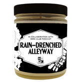 Fantasy Scents Decor > Candles Rain-Drenched Alleyway Scented Candle with Surprise D20 Die | Hero Club
