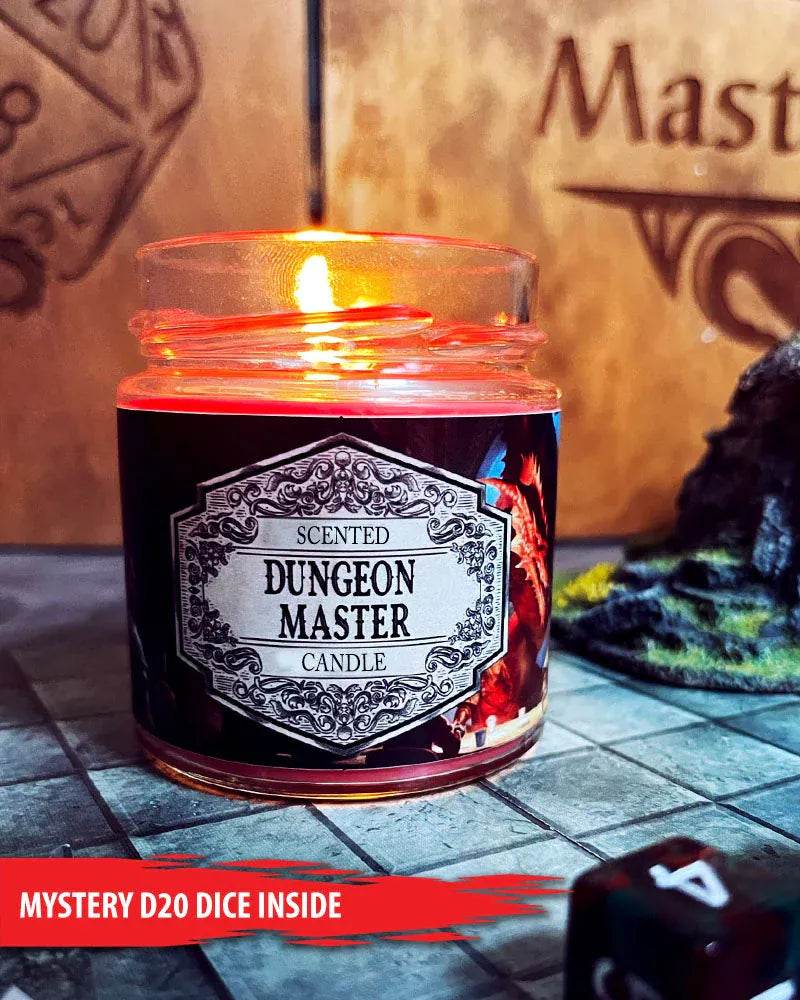 Fantasy Scents Decor > Candles Scented Candle Dungeon Master with Surprise D20 Dice QQ-ZT2F-GJ2C