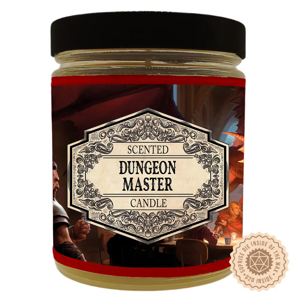 Fantasy Scents Decor > Candles Scented Candle Dungeon Master with Surprise D20 Dice QQ-ZT2F-GJ2C