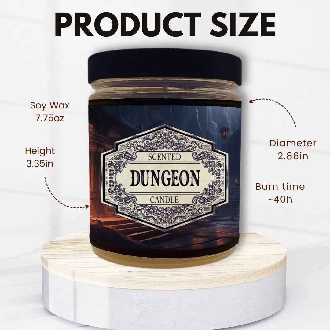 Fantasy Scents Decor > Candles Scented Candle Dungeon with Surprise D20 Dice SKU3