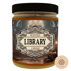 Fantasy Scents Decor > Candles Scented Candle Library with Surprise D20 Dice II-OGHN-LE0M