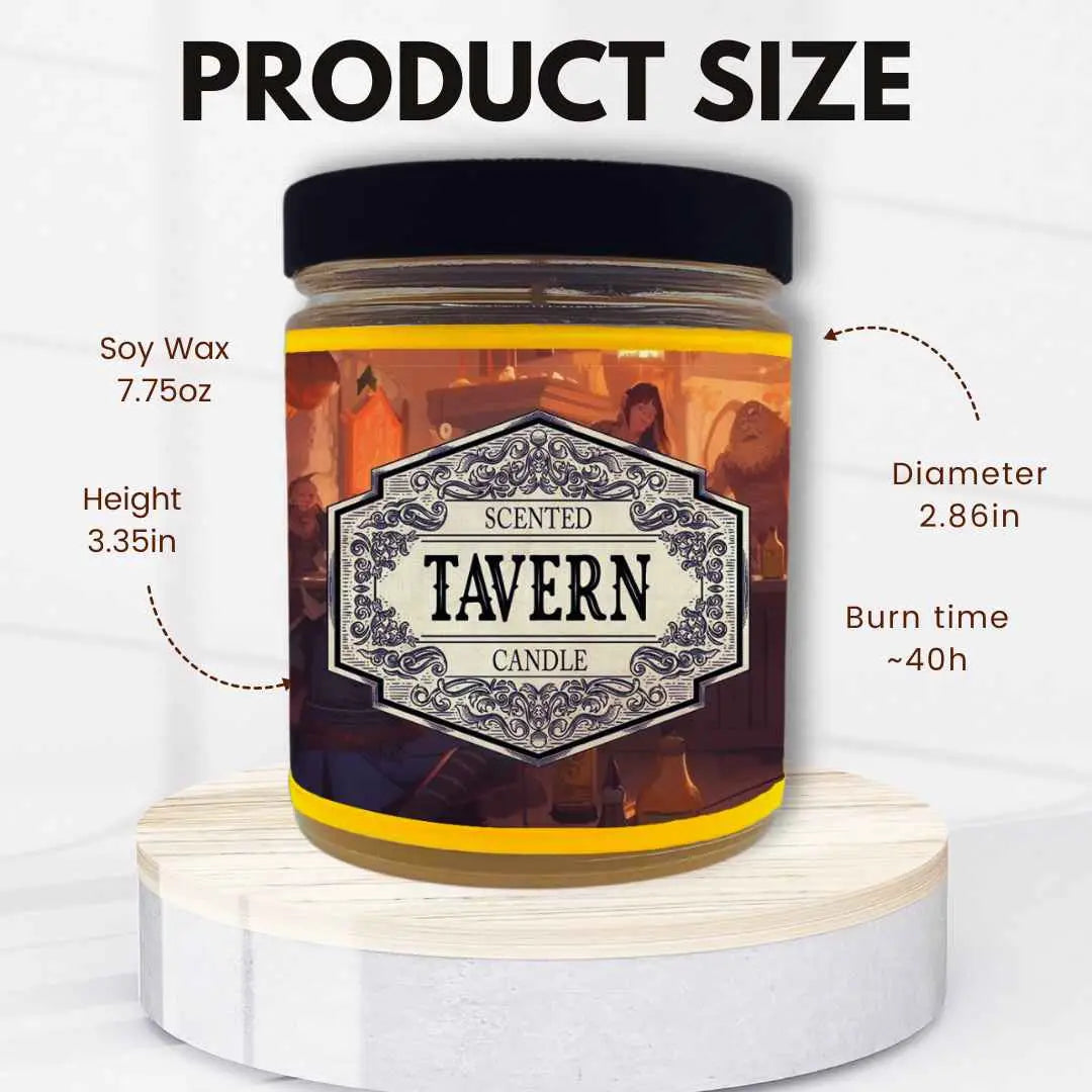 Fantasy Scents Decor > Candles Scented Candle Tavern with Surprise D20 Dice SKU1