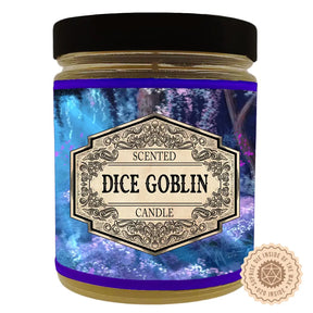Fantasy Scents Decor > Candles TaylorsTavernTales Dice Goblin Scented Candle with Surprise D20