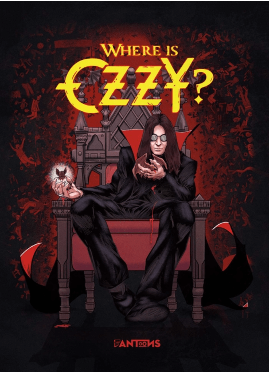 Fantoons Books > Activity Books Where Is Ozzy?: The Only Official Seek-And-Find Book 9781970047356 1970047356