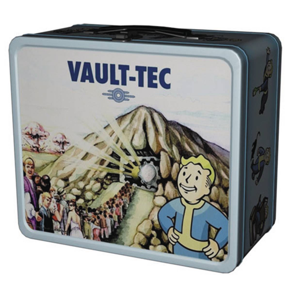 FANWRAPS Toys FANWRAPS: FALLOUT - SHELTER PRE-NUCLEAR TIN TOTE 858742004851 STL323112