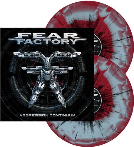 Fear Factory Music > Vinyl Records Fear Factory - Aggression Continuum (Red & Blue Swirl W/  Black Splatter) 727361584788 NBA58478.1