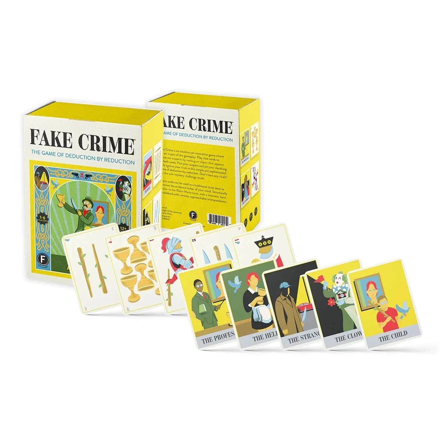 Fitz Games Board Games > Small Box Games Fake Crime 659465489174 FCBP10