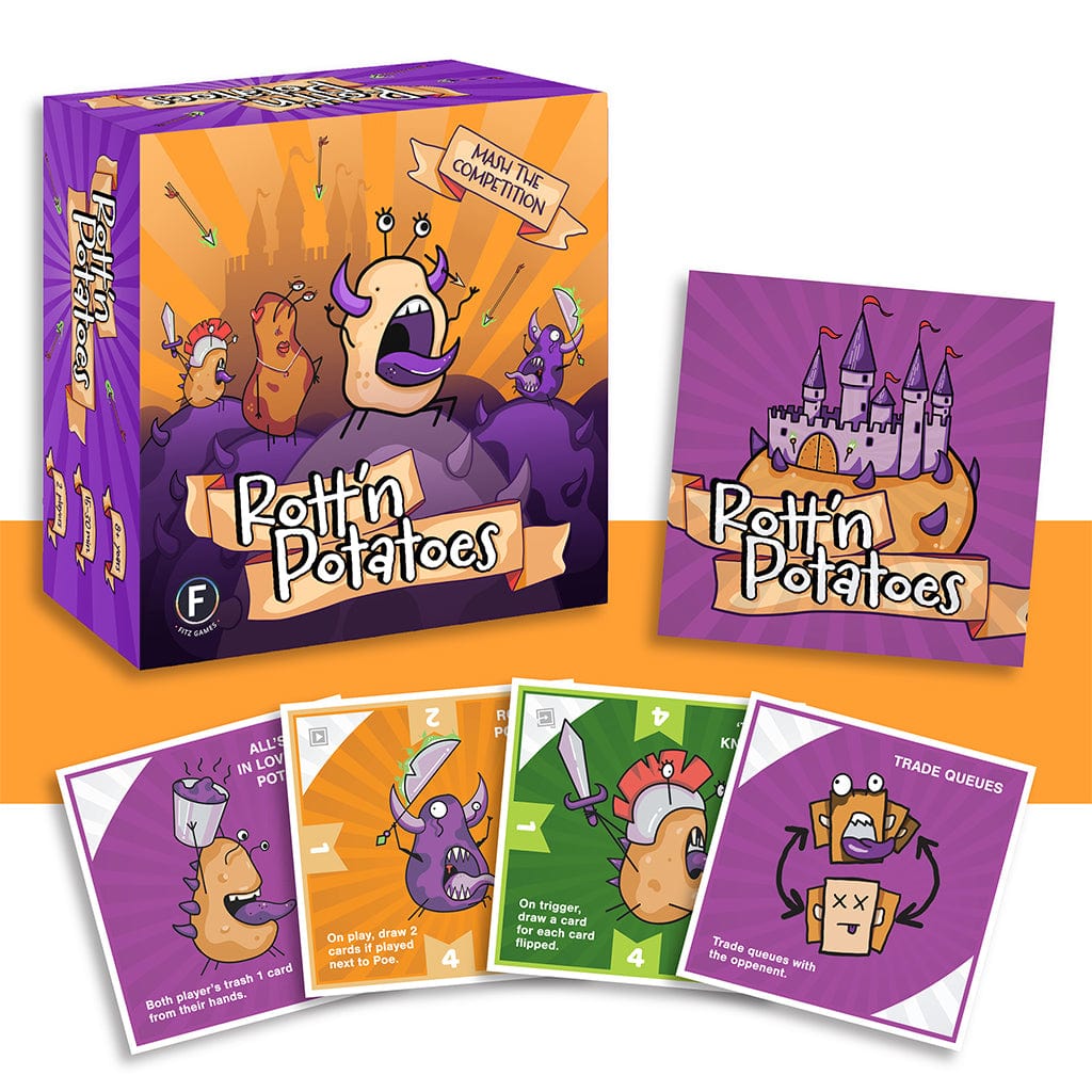 FITZ GAMES Board Games > Small Box Games Rott'n Potatoes 659465256721 RPBP10