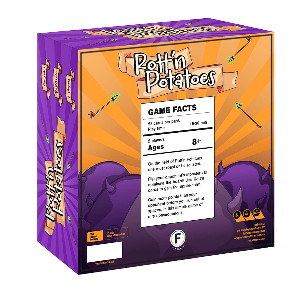 FITZ GAMES Board Games > Small Box Games Rott'n Potatoes 659465256721 RPBP10