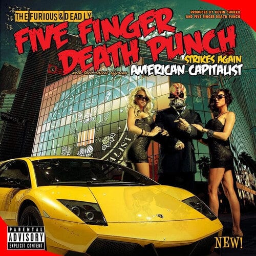 Five Finger Death Punch Music > Vinyl Records Five Finger Death Punch - American Capitalist, 10th Anniversary Edition [Import] 849320070917 IMT2007091.1