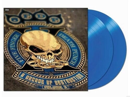 Five Finger Death Punch Music > Vinyl Records Five Finger Death Punch - Decade Of Destruction, Vol 2, Cobalt Blue 711574939619 PPPK701077CB.1