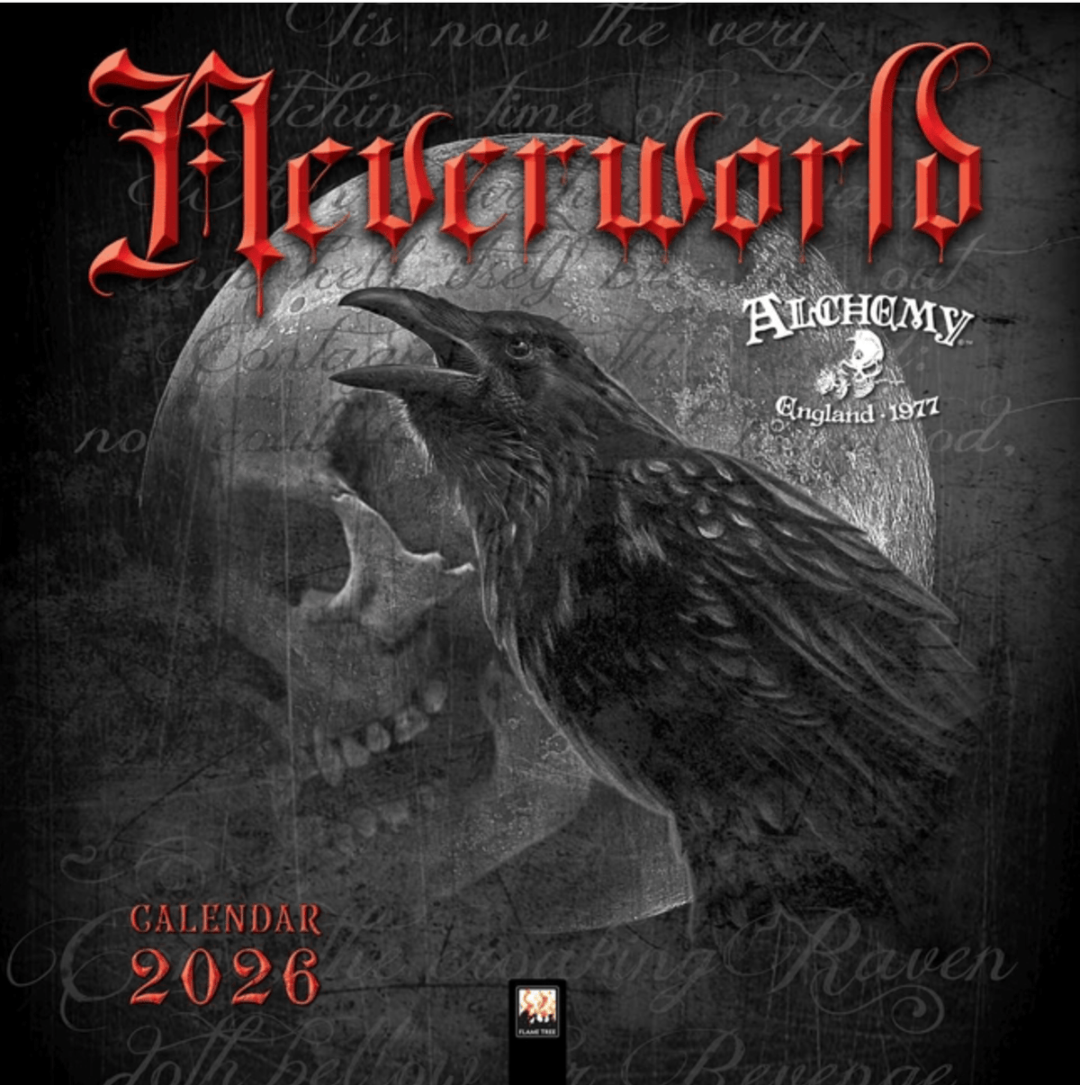Flame Tree Calendars Stationery > Calendars Wall Calendar 2026  - Alchemy: Neverworld 9781835623206 ING-9781835623206