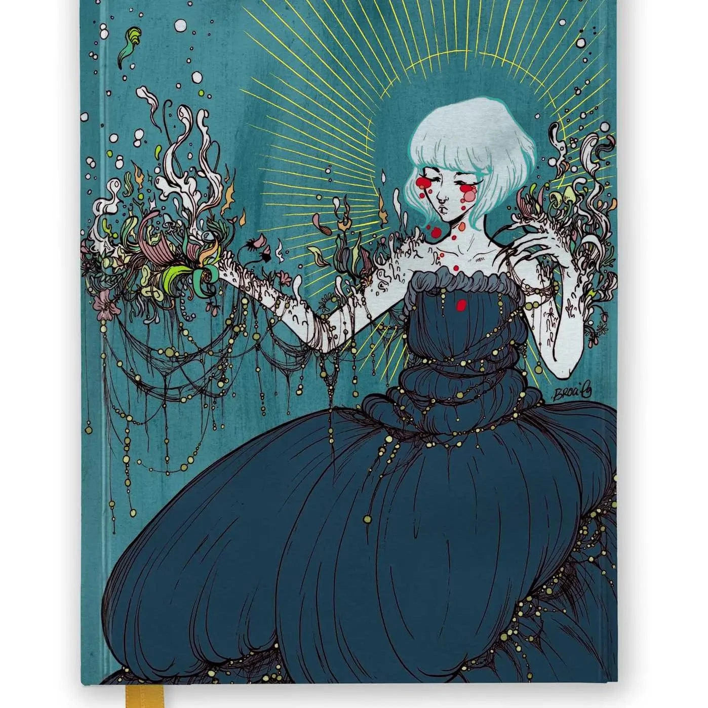 Flame Tree Studio Stationery > Journal Broci: Cold Spring in Bloom (Foiled Journal) (Flame Tree Notebooks) 9781804179093 2405098