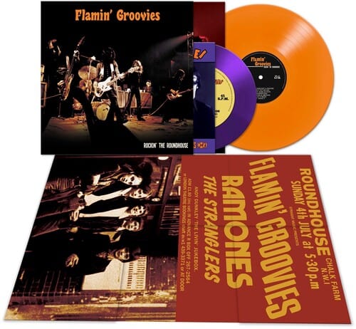 Flamin' Groovies Music > Vinyl Records Rockin' The Roundhouse - Orange - Flamin' Groovies (Colored Vinyl, Orange, Bonus Vinyl) 889466401619 CLE4016.1