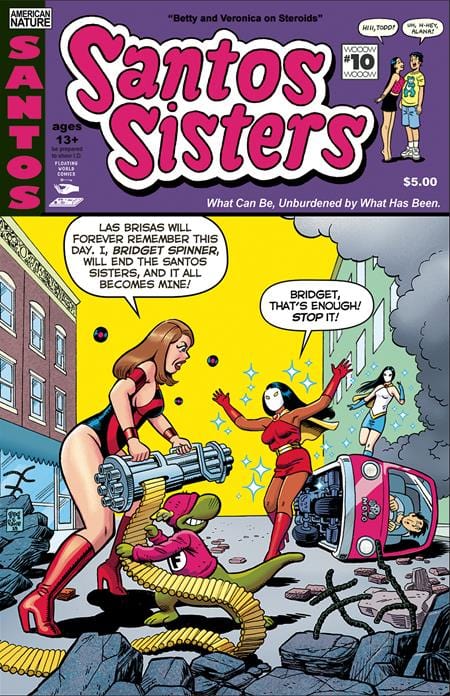 Floating World Comics Comic Books SANTOS SISTERS #10 CVR A GREG & FAKE 9781963314199 0925FW0766