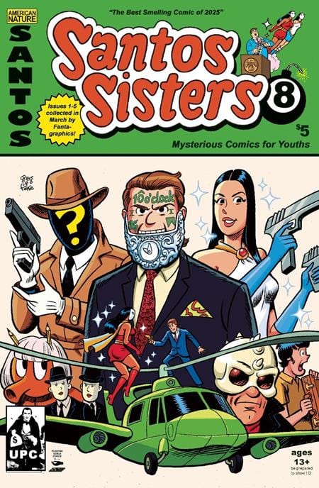 Floating World Comics Comic Books SANTOS SISTERS #8 CVR A GREG & FAKE 1224FW442
