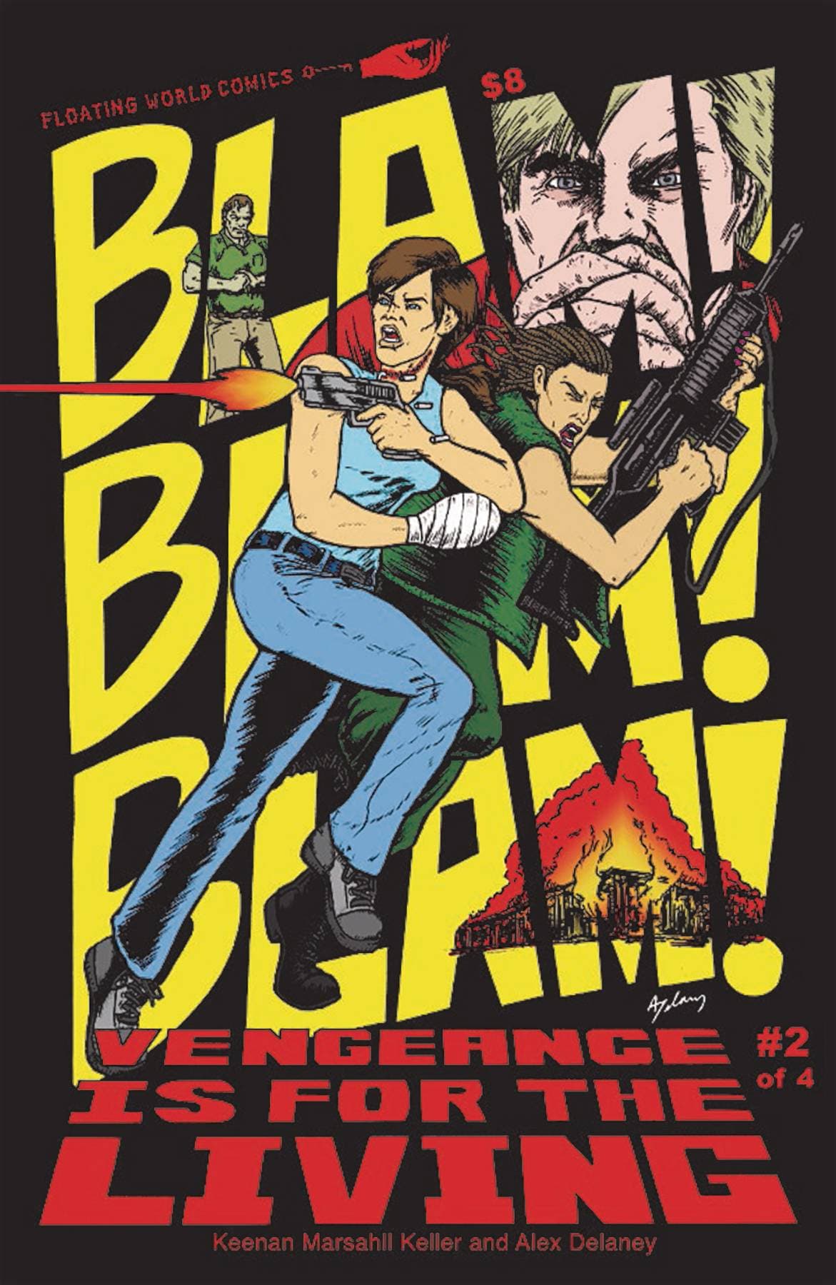 FLOATING WORLD COMICS Comic Books VENGEANCE IS FOR THE LIVING #2 (OF 4) (MR) 978194280164150800 MAR241621