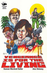 Floating World Comics Graphic Novel VENGEANCE IS FOR THE LIVING TP (MR) 9781963314236 0726FW0955
