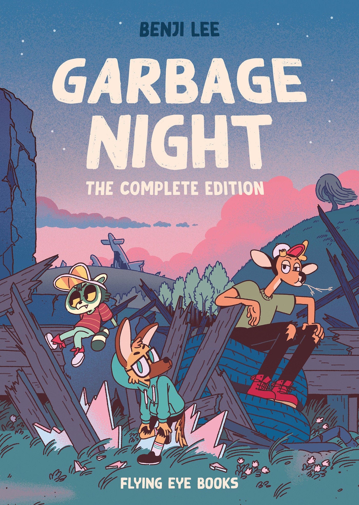 FLYING EYE BOOKS Graphic Novel GARBAGE NIGHT COMPLETE COLL GN 978191062074852099 MAR241622