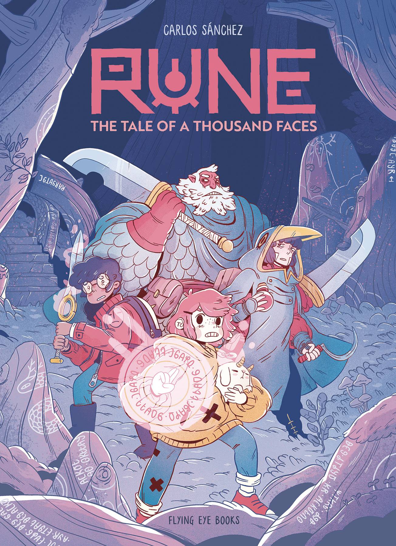 FLYING EYE BOOKS Graphic Novel RUNE TALE OF A THOUSAND FACES GN 978183874121151599 APR241531