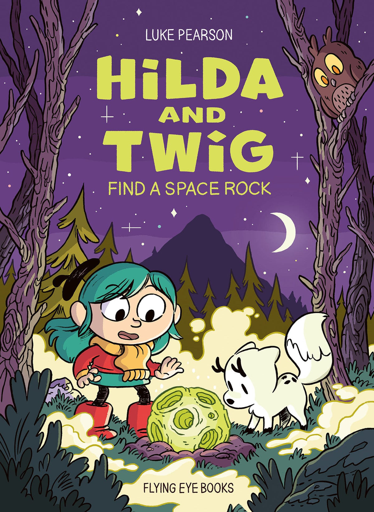 Flying Eye Books Ltd. Graphic Novel Hilda and Twig: Find a Space Rock HC (Release Date: 11/03/2026) 9781838744069 PRH-9781838744069