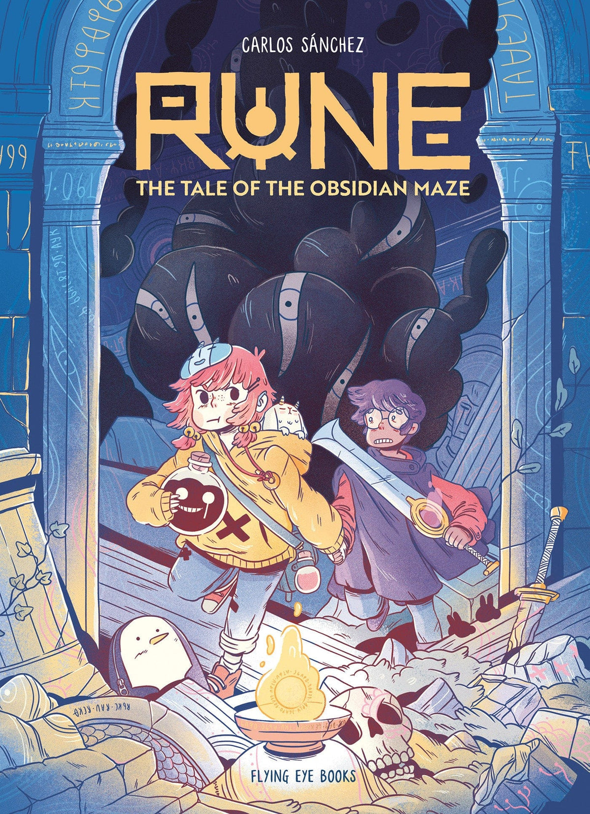 Flying Eye Books Ltd. Graphic Novel Rune: Tale of the Obsidian Maze 9781838741631 PRH-9781838741631