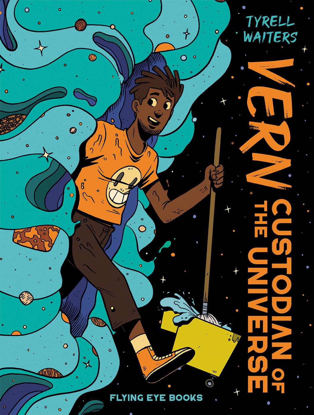 Flying Eye Books Ltd. Graphic Novel Vern: Custodian of the Universe 9781838742744 PRH-9781838742744