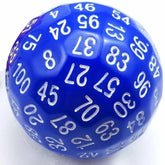 Foam Brain Games Dice 45mm D100 - Blue 617629716009 FBG5001