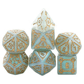 Foam Brain Games Dice > Other Dice 7-set 25mm Castle: Gray 617629765403 FBG1014
