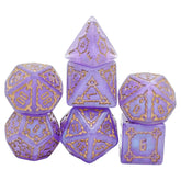 Foam Brain Games Dice > Other Dice 7-set 25mm Castle: Purple 617629765427 FBG1014
