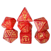 Foam Brain Games Dice > Other Dice 7-Set 25mm Queen's Armory: Infernal 840292515574 FBG2678