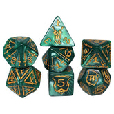 Foam Brain Games Dice > Other Dice 7-Set 25mm Queen's Armory: Woodland 840292515581 FBG2680