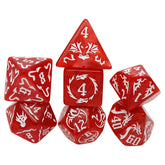 Foam Brain Games Dice > Other Dice 7-Set Drakes Flight: Inferno 840292513655 FBG2650
