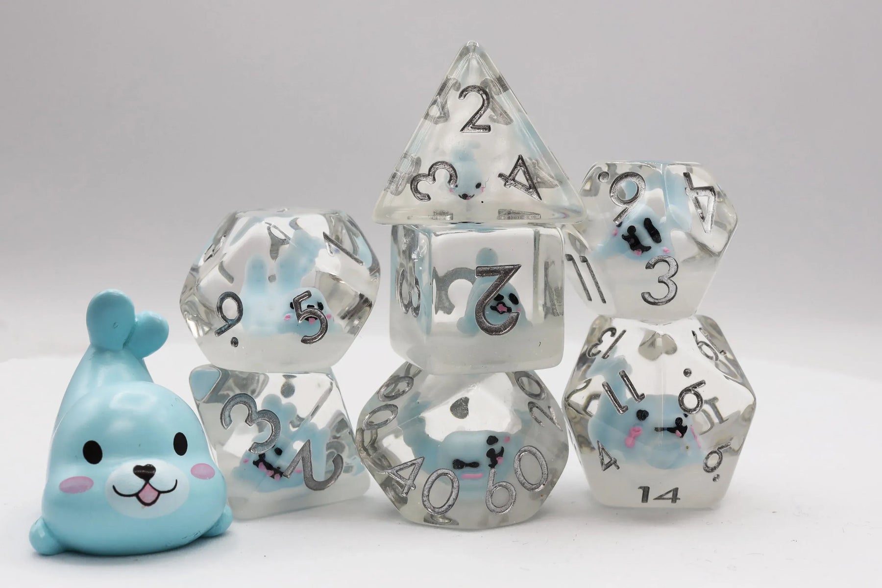 Foam Brain Games Dice > Other Dice Blue Seal RPG Dice Set 840292506626 FBG2409
