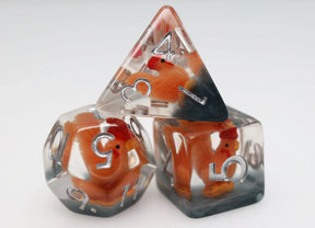 Foam Brain Games Dice > Other Dice Crowing Rooster RPG Dice Set 840292514225 FBG2659