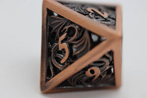 Foam Brain Games Dice > Other Dice Dragon Essence: Copper - Hollow Metal RPG Dice Set 617629726992 FBG4186
