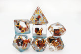 Foam Brain Games Dice > Other Dice Ferocious Feline RPG Dice Set 840292513617 FBG2646