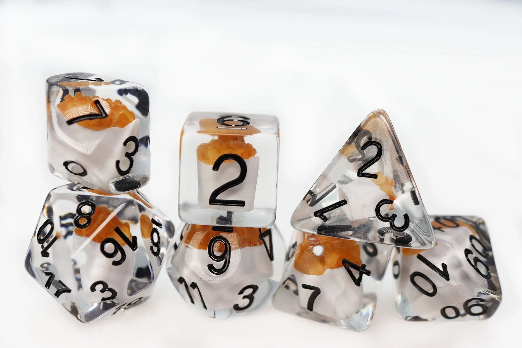 Foam Brain Games Dice > Other Dice Fries RPG Dice Set 840292513501 FBG2637