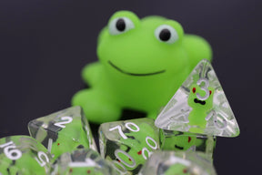 Foam Brain Games Dice > Other Dice Frog RPG Dice Set 617629764321 FBG1177