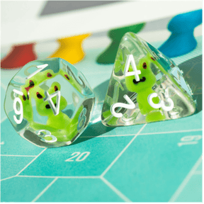 Foam Brain Games Dice > Other Dice Frog RPG Dice Set 617629764321 FBG1177