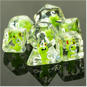 Foam Brain Games Dice > Other Dice Frog RPG Dice Set 617629764321 FBG1177