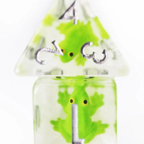 Foam Brain Games Dice > Other Dice Frozen Frog Rpg Dice Set 840292514843 FBG2673