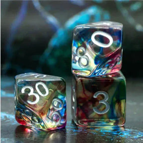 Foam Brain Games Dice > Other Dice Northern Lights RPG Dice Set 840292500846 FBG2339