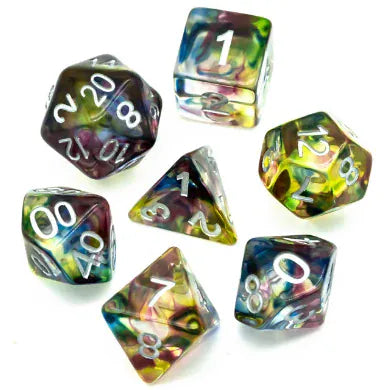 Foam Brain Games Dice > Other Dice Northern Lights RPG Dice Set 840292500846 FBG2339