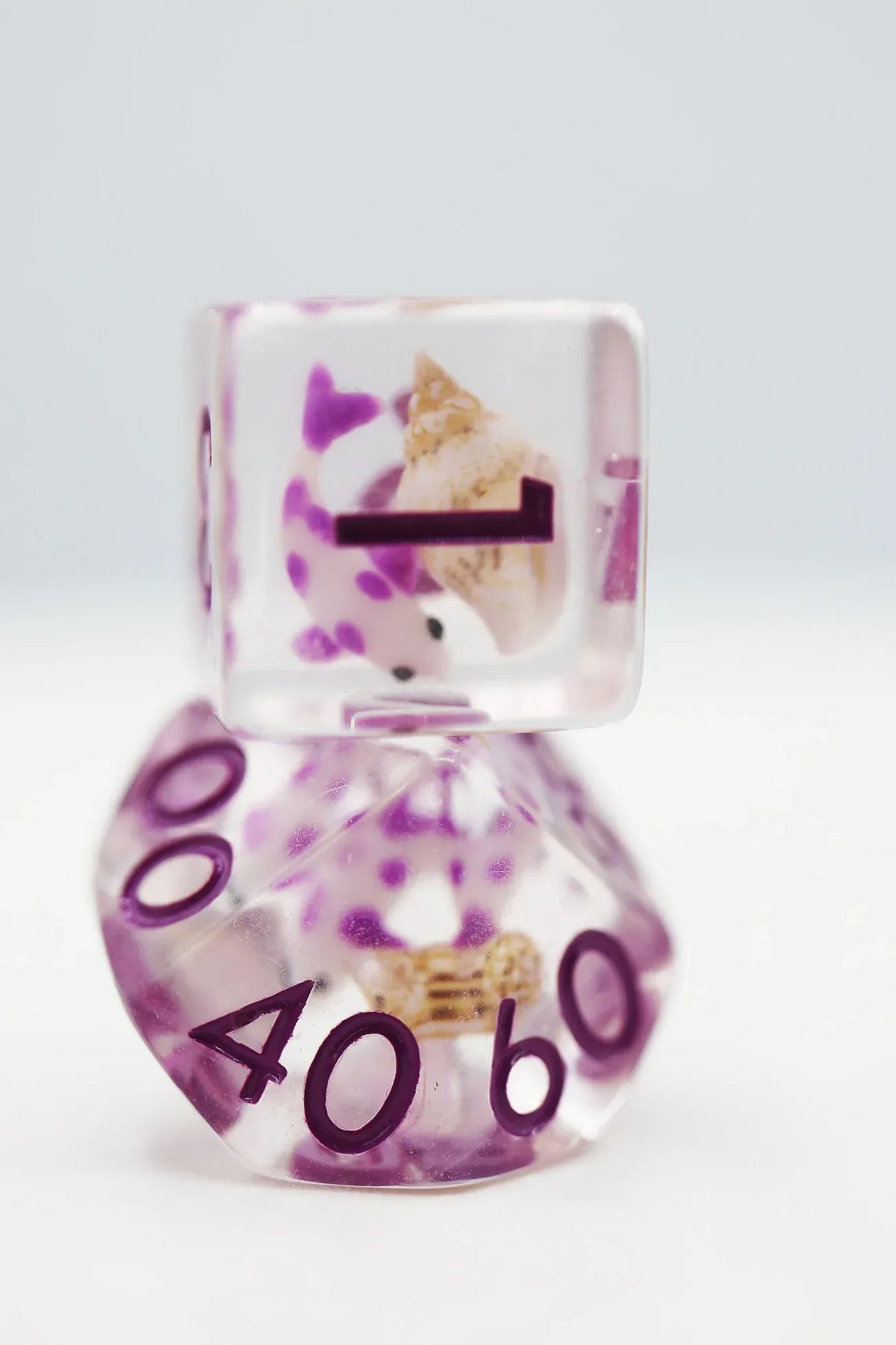 Foam Brain Games Dice > Other Dice Purple Koi RPG Dice Set 840292501188 FBG2352