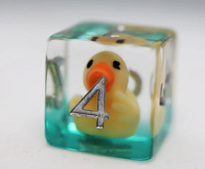 Foam Brain Games Dice > Other Dice Rubber Duckie RPG Dice Set 840292507302 FBG2429