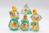 Foam Brain Games Dice > Other Dice Rubber Duckie RPG Dice Set 840292507302 FBG2429