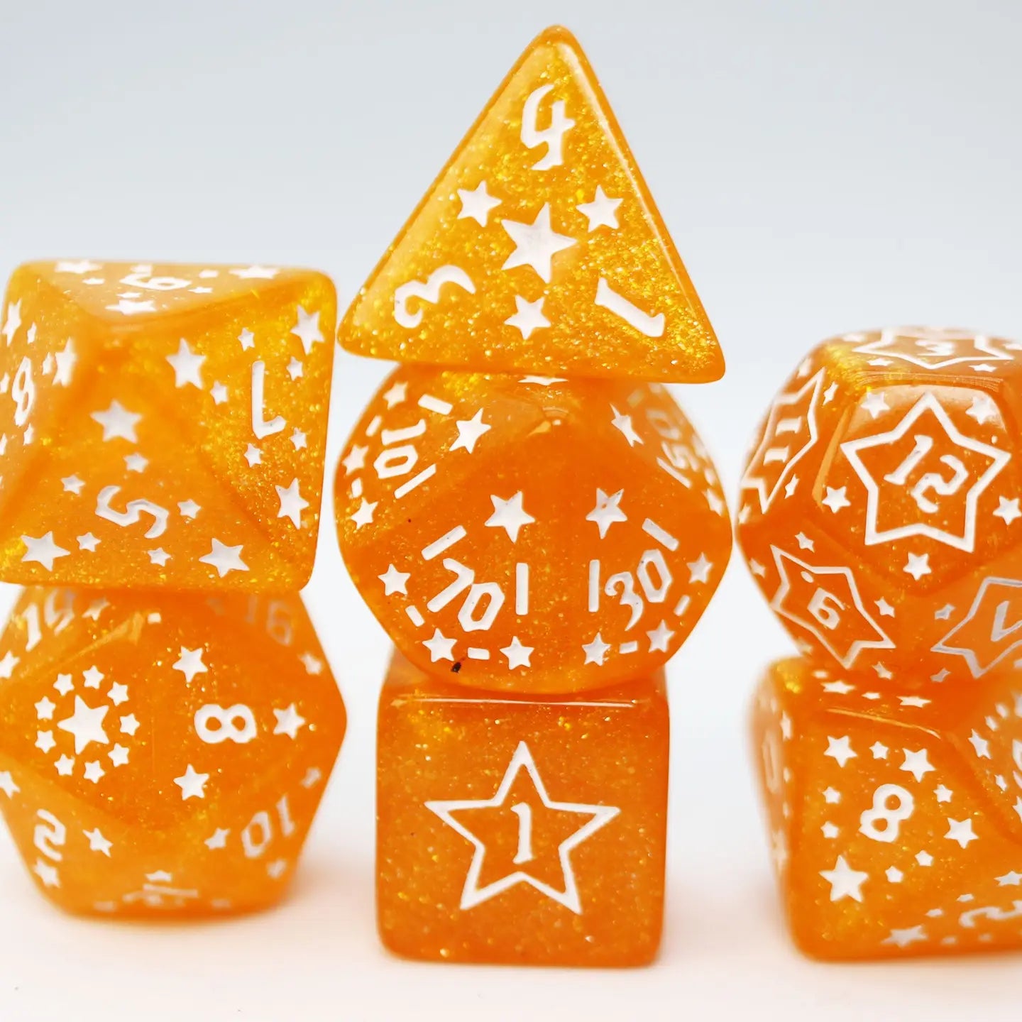 Foam Brain Games Dice > Other Dice Shooting Stars: Sodium RPG Dice Set 840292516205 FBG2685