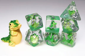 Foam Brain Games Dice > Other Dice Smiling Crocodile RPG Dice Set 840292516656 FBG2713